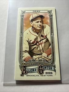 2025 Topps Allen & Ginter Dizzy Dean Mini Card