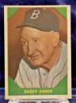 1960 Fleer #51 Dazzy Vance Baseball Card