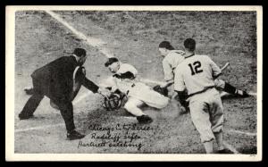 1936 Gabby Hartnett R313 National Chicle Card