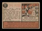 1962 Topps Yogi Berra #360 Baseball Card