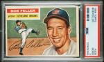 Bob Feller 1956 Topps Baseball Card #200