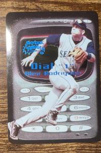 1999 Fleer Skybox Alex Rodriguez Dial 1 Card
