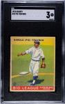 1933 Goudey Harold “Pie” Traynor #22 Card