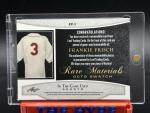 2024 Leaf Frankie Frisch OCTO Swatch Card