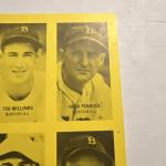 1977 Jim Rowe 4-in-1 HOF Cards Set