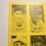 1977 Jim Rowe 4-in-1 HOF Cards Set