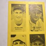 1977 Jim Rowe 4-in-1 HOF Cards Set