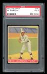 1933 Goudey Al Simmons #35 PSA 3 Card