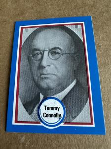 1976 Shakey's Pizza Tommy Connolly Umpire Card