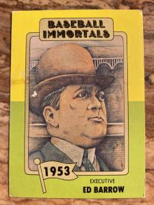 1980 Topps Ed Barrow #63 Baseball Card