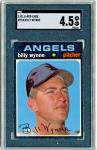 1971 O-Pee-Chee Billy Wynne California Angels Card