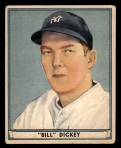 1941 Play Ball Baseball Bill Dickey Card #70