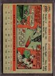 1956 Topps Bob Feller Card #200 VG-VGEX