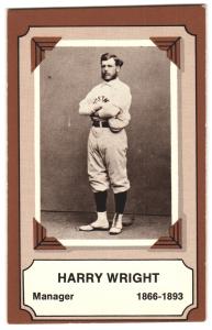 Harry Wright 1974 Fleer Baseball Card #2