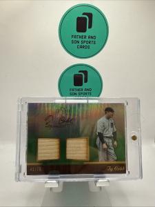 Ty Cobb 2011 Topps Tribute Game Used Dual Relic
