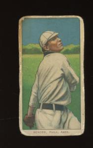 1909 T206 Baseball Card #33 Chief Bender
