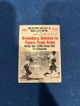 1961 Nu-Cards Hank Greenberg Baseball Card #442