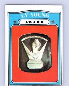 1972 Topps Cy Young Award Baseball Card #623