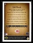 2002 SP Legendary Cuts Edd Roush Baseball Card