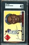 1955 Topps #50 Jackie Robinson Hall of Fame Card