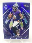 2024 Panini Phoenix Lamar Jackson #102 Purple /70