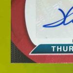 2025 Panini Certified Thurman Thomas Red Auto /25