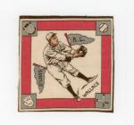 1914 B18 Felt Tobacco Blanket - Bobby Wallace Card