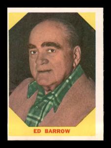 1960 Fleer Ed Barrow #23 Sports Card