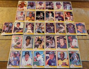 1982 Donruss Baseball Card Lot - 32 Cards