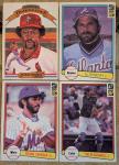 1982 Donruss Baseball Card Lot - 32 Cards
