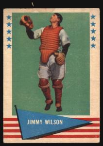 1961 Fleer Zack Wheat Card #86