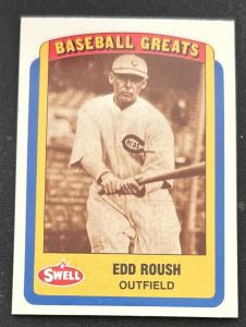 1990 Edd Roush Baseball Card #35 Reds Giants