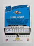 Lamar Jackson 2018 Panini Donruss Rated Rookie
