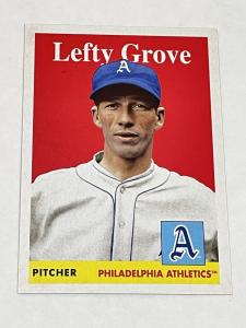 2019 Topps Archives Lefty Grove Baseball Card