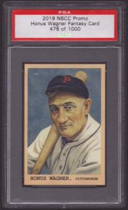 Honus Wagner 2019 PSA Fantasy Card #2 of 5
