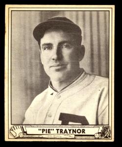 1940 Play Ball #224 Pie Traynor HOF Card