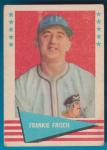 1961 Fleer Frankie Frisch Pittsburgh Pirates Card