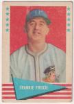 1961 Fleer Frankie Frisch Pittsburgh Pirates Card
