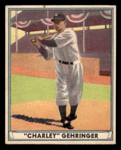 1941 Play Ball Charley Gehringer Baseball Card