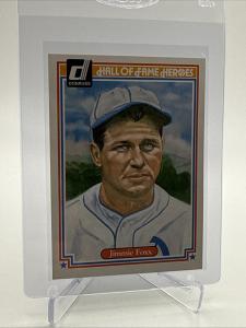 1983 Donruss Jimmie Foxx HOF Baseball Card #13
