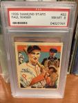 1934 Diamond Stars Paul Waner HOF PSA 8