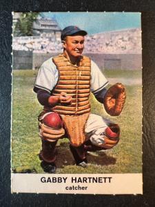 1961 Gabby Hartnett Golden Press Card #11