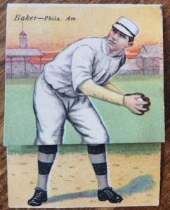 1911 Mecca T201 Frank Baker & Eddie Collins Card