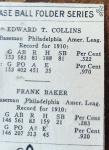 1911 Mecca T201 Frank Baker & Eddie Collins Card