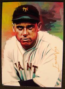 Ed Vela Limited Edition Bill Terry Sketch Card