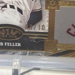 2025 Topps Tier One Bob Feller Game Used Relic
