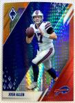2021 Panini Phoenix Josh Allen Fire Burst Card