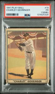 Charley Gehringer 1941 Play Ball Card #19