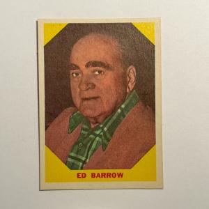 1960 Fleer Ed Barrow Baseball Card #23