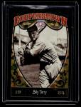 2013 Panini Cooperstown Green Crystal Billy Terry Card